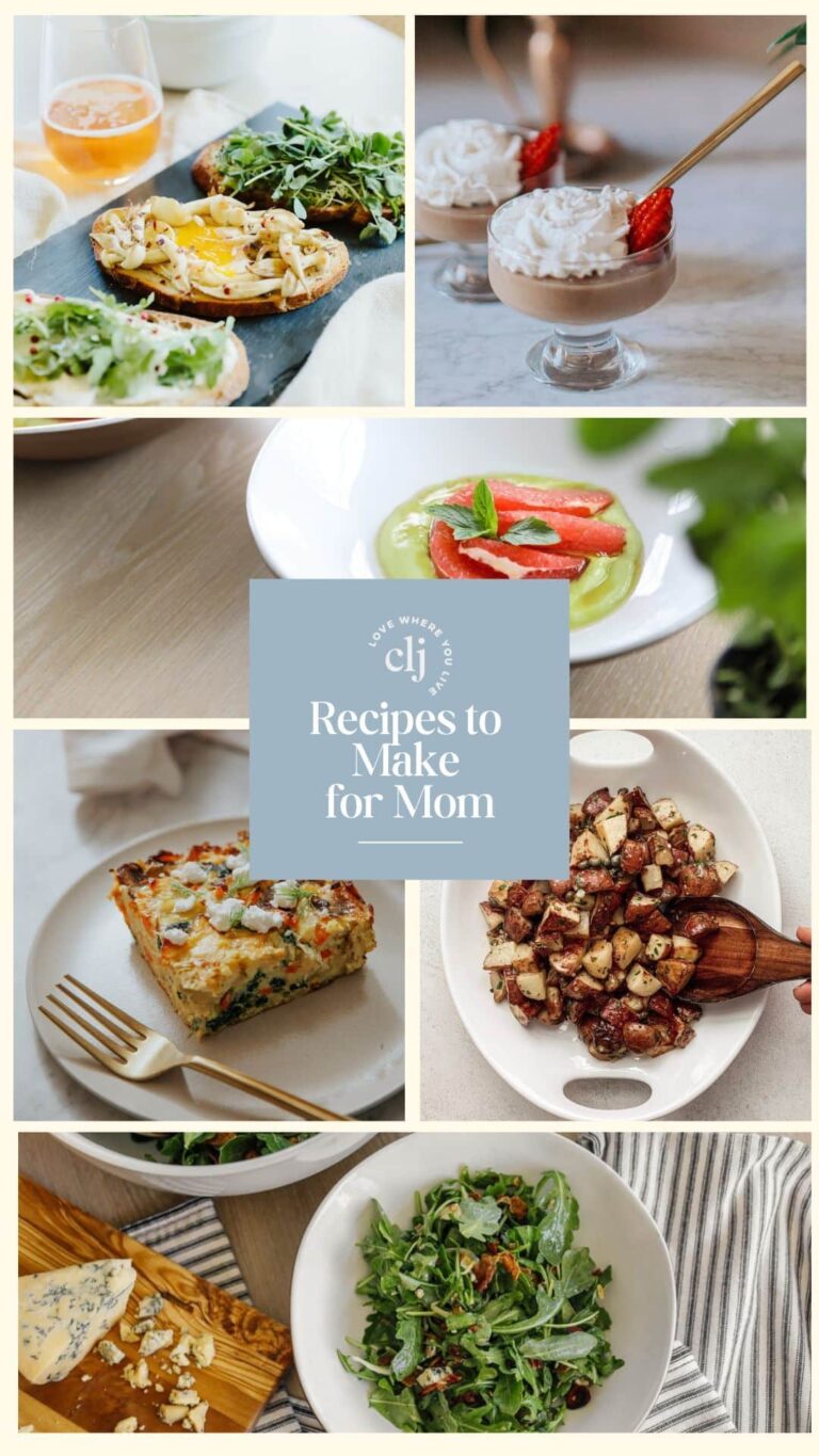 Recipes to Make for Mom