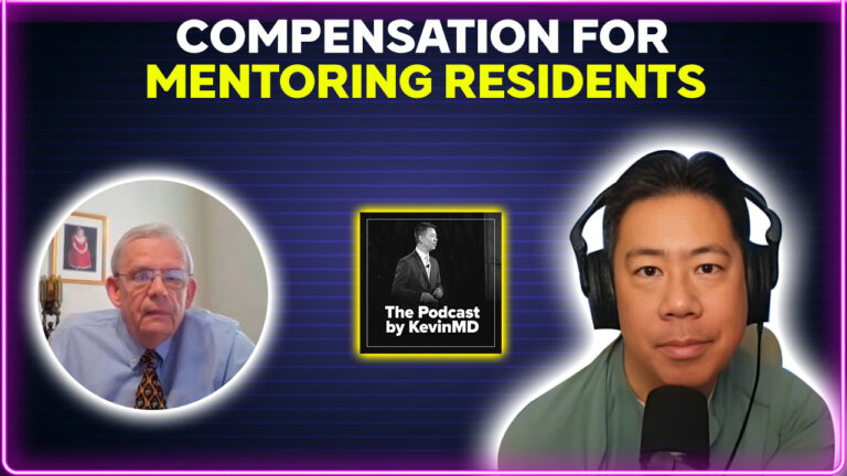 Compensation for mentoring residents