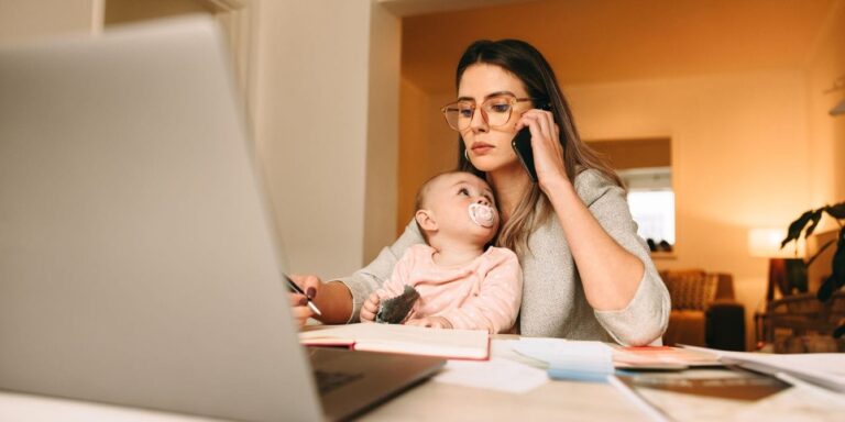 being a work from home mom