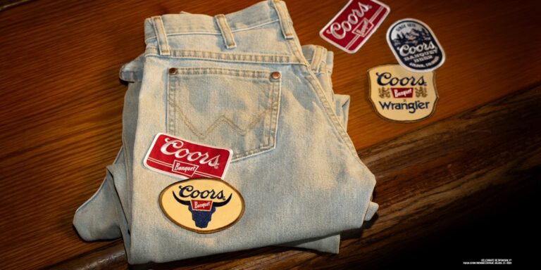 Coors Banquet x Wrangler Patches