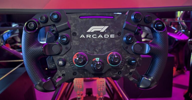 F1 Arcade Wheel