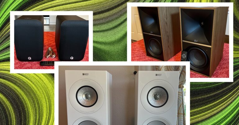 best bookshelf speakers collage 052024 SOURCE Ryan Waniata