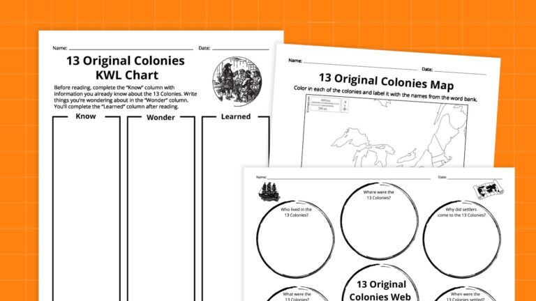 13 Original Colonies Map Bundle feature