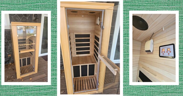 Wayfair Sauna Reviewer Collage 122024 SOURCE Parker Hall